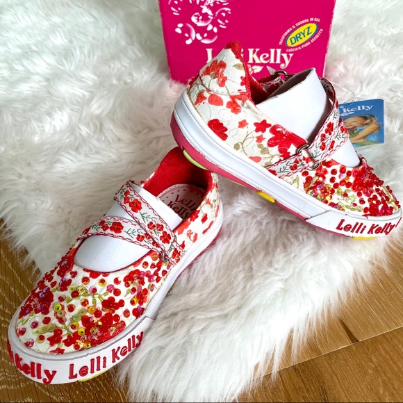 NWT Lelli Kelly Kids Rosedoll Z-strap Mary Janes - Picture 3 of 5